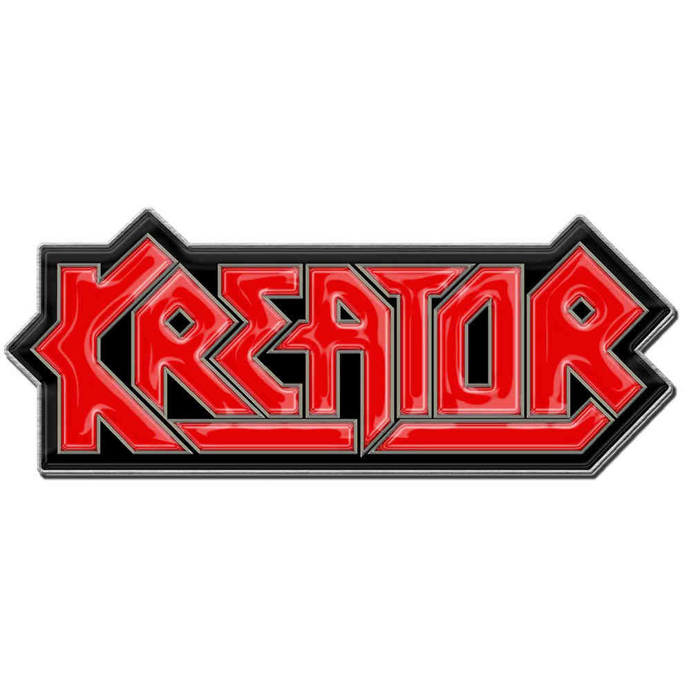 Kreator - Logo Pin - Rood